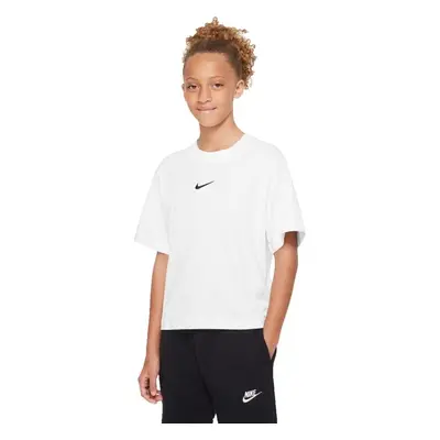 Nike SPORTSWEAR Lány póló, fehér, méret