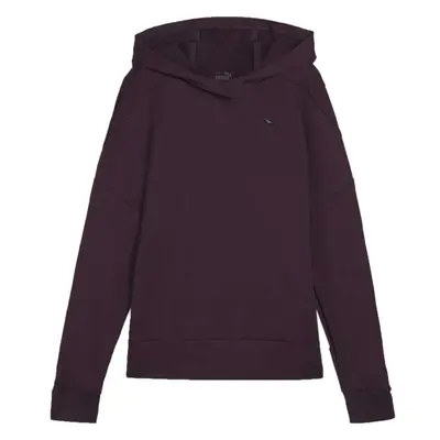 Puma CLOUDSPUN HOODIE Női pulóver sportoláshoz, bordó, méret