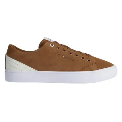 Tommy Hilfiger HI VULC CORE LOW SUEDE Férfi sneakers, barna, méret