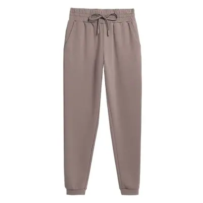 4F TROUSERS Női melegítőnadrág, bézs, méret