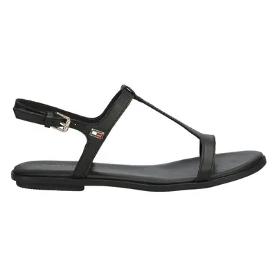 Tommy Hilfiger TH FLAT SANDAL Női szandál, fekete, méret