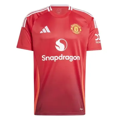 adidas MANCHESTER UNITED FC HOME JERSEY Férfi futballmez, piros, méret