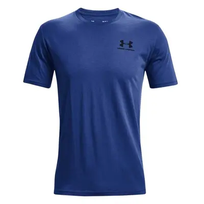 Under Armour SPORTSTYLE LC SS Férfi póló, kék, méret