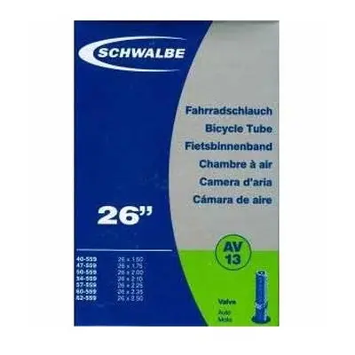 Schwalbe AV13 26x1.5-2.5 Gumibelső, fekete, méret