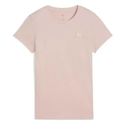 Puma ESS ELEVATED EMBROIDERED TEE Férfi póló, lazac, méret