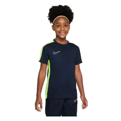 Nike DRI-FIT ACADEMY Gyerek focis póló, sötétkék, méret