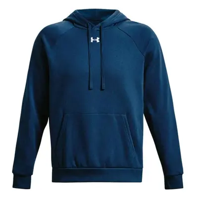 Under Armour RIVAL FLEECE HOODIE Férfi pulóver, kék, méret