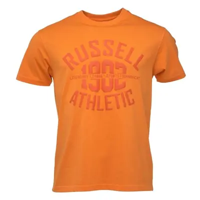 Russell Athletic T-SHIRT Férfi póló, narancssárga, méret