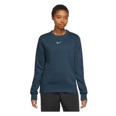 Nike SPORTSWEAR PHOENIX FLEECE Női pulóver, sötétkék, méret