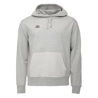 Umbro TEXTURED HOODIE SPORT CULTURE Férfi pulóver, szürke, méret