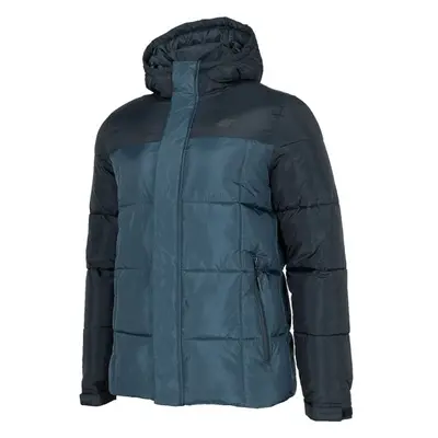 4F DOWN JACKET MEN´S Férfi tollkabát, sötétkék, méret