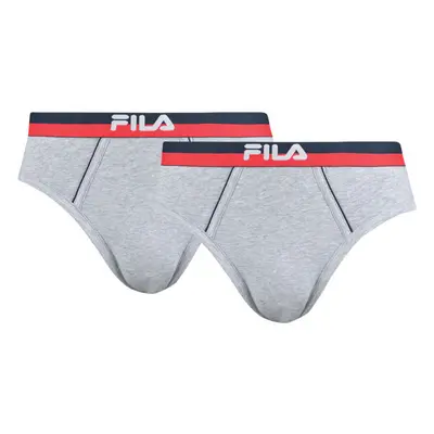 Fila MAN BRIEF 2-PACK Férfi fecske alsó, szürke, méret