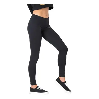 GOLDBEE LOW WAIST Női legging, fekete, méret