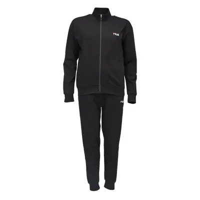 Fila FRENCH TERRY LS FZ PYJAMAS W Női melegítő szett, fekete, méret