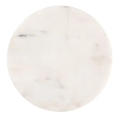 MARBLE márvány poháralátét, fehér Ø 10 cm