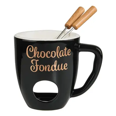 CHOCOLATE FONDUE fondue bögre fekete