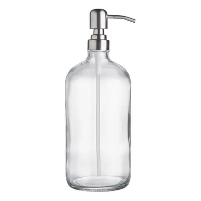 SOAP OPERA szappanadagoló, átlátszó-ezüst 1000ml