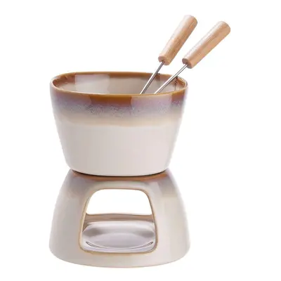 AU CHOCOLAT mini csoki fondue szett 2 villával