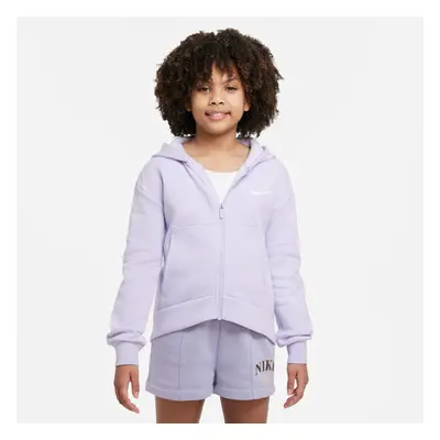 Nike Sportswear Club Fleece Big Kids (Girls) Full-Zip Hoodie