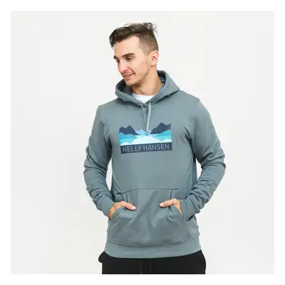 Helly hansen nord graphic pull over hoodie