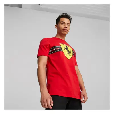 Puma Motorsport Ferrari Race Heritage Big Shield Tee