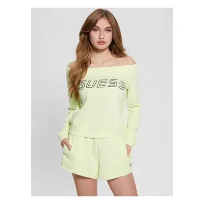 Guess skylar off shoulder sweatshirt