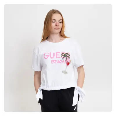 Guess ss nodo crop tee