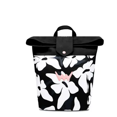 VUCH Dammit Flowers White backpack