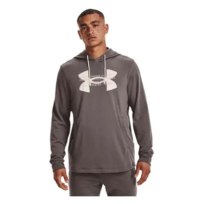 Under Armour UA Rival Terry Logo Hoodie-BRN