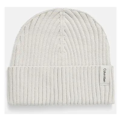 Calvin klein rib knit folded beanie