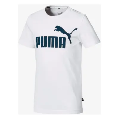 ESS Logo Tee B Puma White-Surf the web