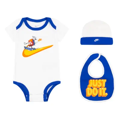 Nike cool after school hat. bodysuit & bib 3-piece set