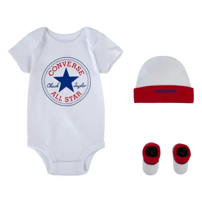 Converse classic ctp infant hat bodysuit bootie set 3pk