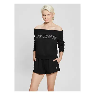 Guess skylar off shoulder sweatshirt