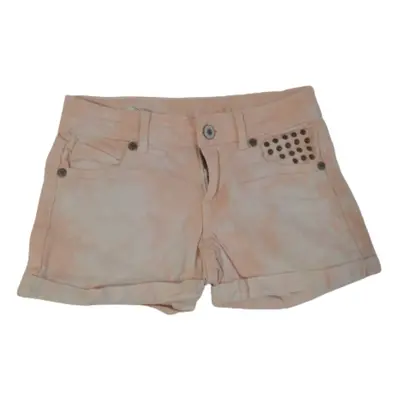 122-128-as rózsaszín farmershort - Benetton