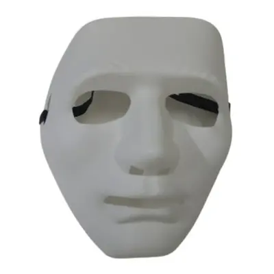 Fehér háromnegyed maszk, álarc - JabbaWockeeZ - Halloween - ÚJ