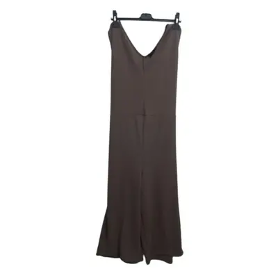 Női 52-es barna playsuit - Boohoo - ÚJ