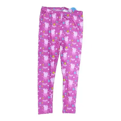 122-es rózsaszín leggings - Peppa Pig, Peppa Malac - ÚJ