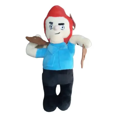 25 cm-es kék ruhás plüss figura - Colt - Brawl Stars - ÚJ