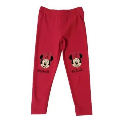 98-as piros leggings - Minnie Egér - Disney - ÚJ