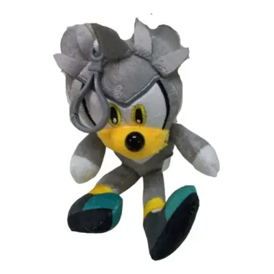 18 cm-es szürke plüss figura - Sonic - ÚJ