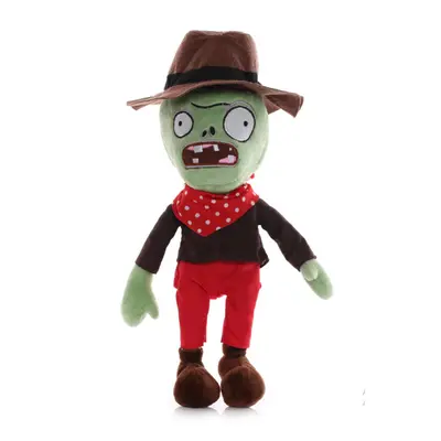 Barna-piros ruhás zombi plüss figura - Plants vs. Zombies - ÚJ