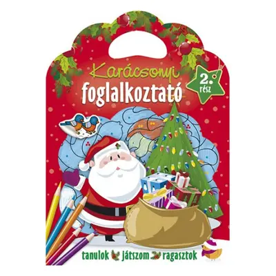 Karácsonyi foglalkoztató 2. - foglalkoztató füzet - ÚJ