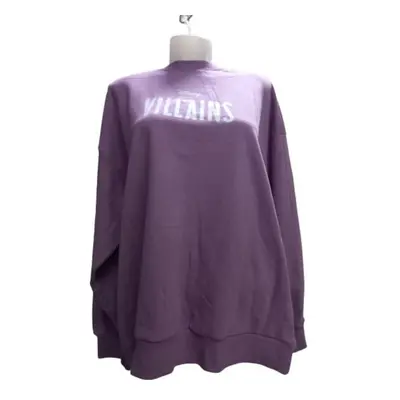 Női XS-es lila oversized pulóver - Disney - Villains - ÚJ