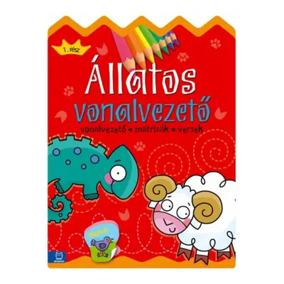 Állatos vonalvezető matricákkal 1. rész - ÚJ