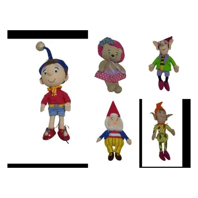 5 db plüss figura egyben - Noddy (kicsit bolyhosak)