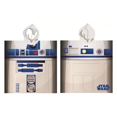 R2D2 fürdőponcsó, törölköző - Star Wars - ÚJ