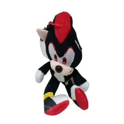 18 cm-es fekete plüss figura - Sonic - ÚJ