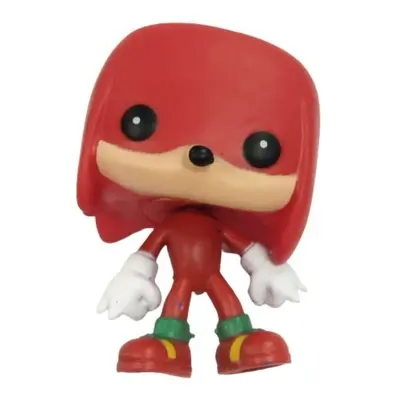 15 cm-es piros műanyag figura - Knuckles - Sonic - ÚJ