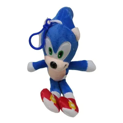 18 cm-es kék plüss figura - Sonic - ÚJ